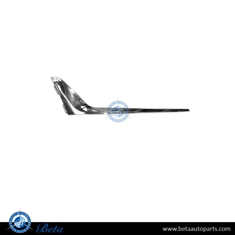 Left Side Rear Bumper Upper Moulding (Left) for BMW 3 Series 2019-2022 models, Part Number 51127488349 Left Side Rear Bumper Upper Moulding (Left) for BMW 3 Series 2019-2022 models, Part Number 51127488349